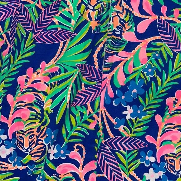 Lilly Pulitzer Alexa Stretch Shift Dress Borealis Blue How You like Me Prowl 14 - Picture 6 of 10